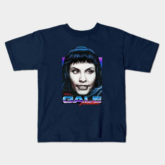 GALE WEATHERS Kids T-Shirt by nordacious